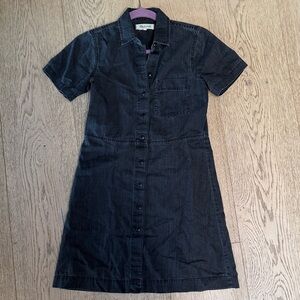 mocha linen dress Mackenzie Dress in Brown Linen XL / Brown Linen